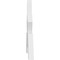 Ekena Millwork Vanguard Architectural Grade PVC Gable Bracket, 84"W x 24 1/2"H x 2"D x 6"F, 7/12 Pitch GBP084X25X0206VAN00 - alternate 4